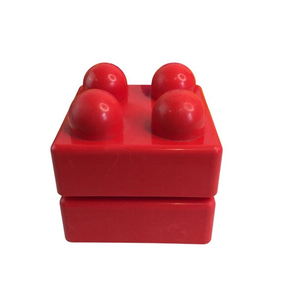 Vtg  Duplo Primo Building Blocks Lot Cars Lady Bug Rattle 80+ Pcs - Picture 5 of 14